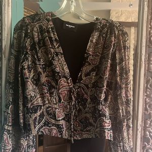 Kooples worn once kooples size 2 metallic threads. Silk. Stunning